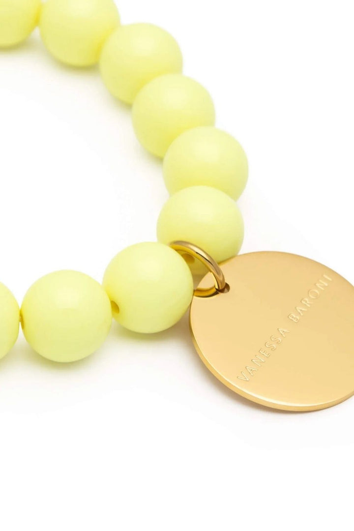 Mini Beads Flex Bracelet Butter Yellow