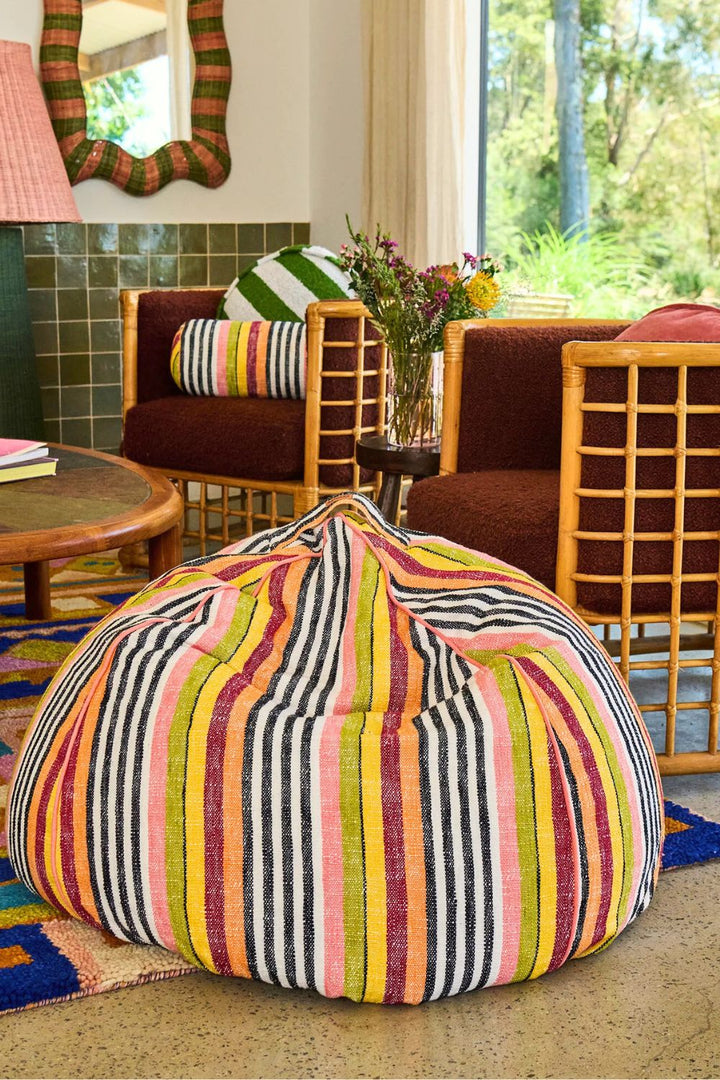 CASABLANCA WOVEN BEANBAG