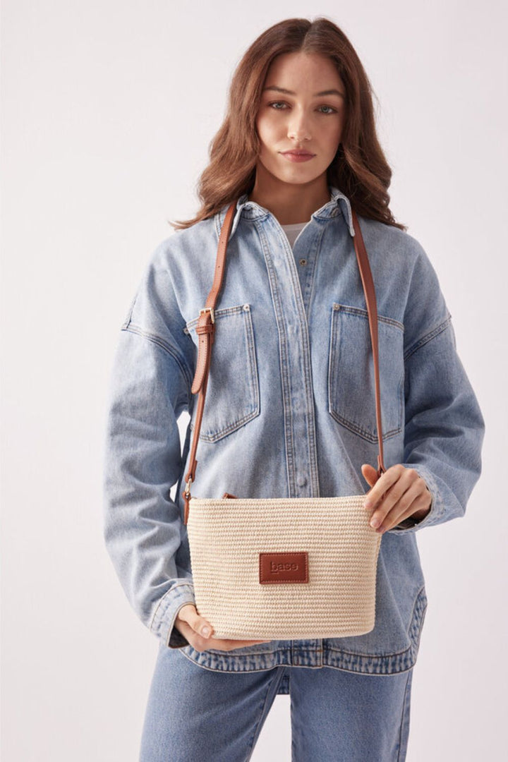 Panier Crossbody Base- Tan