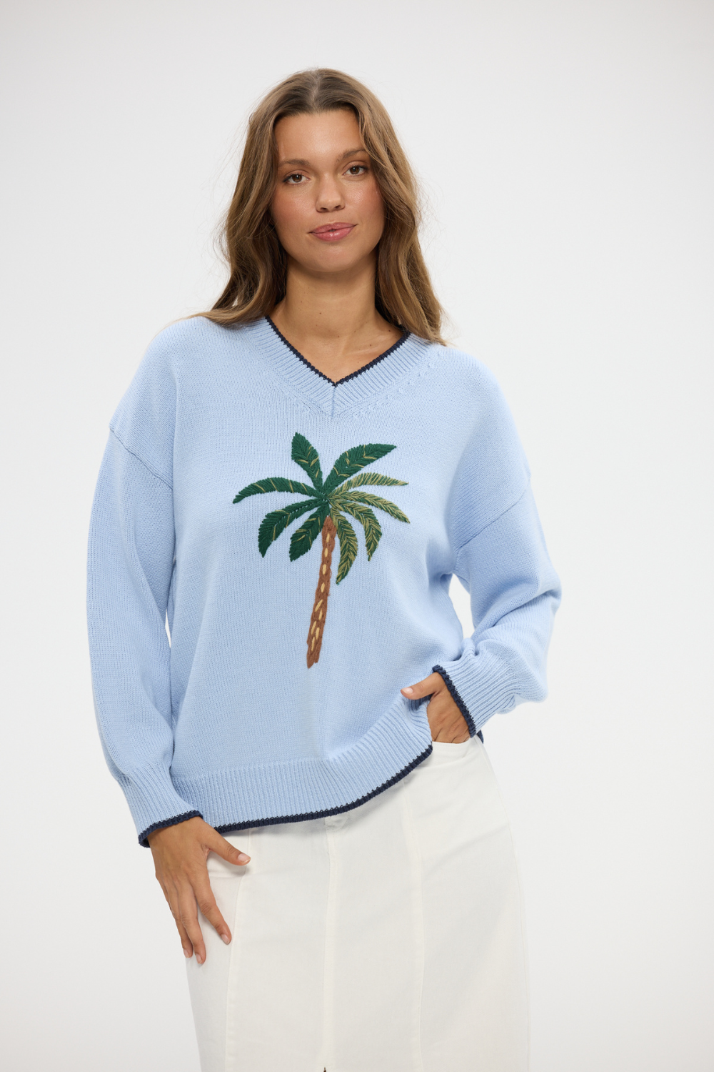 Fiji Knit - Sky Blue - Crate Expectations