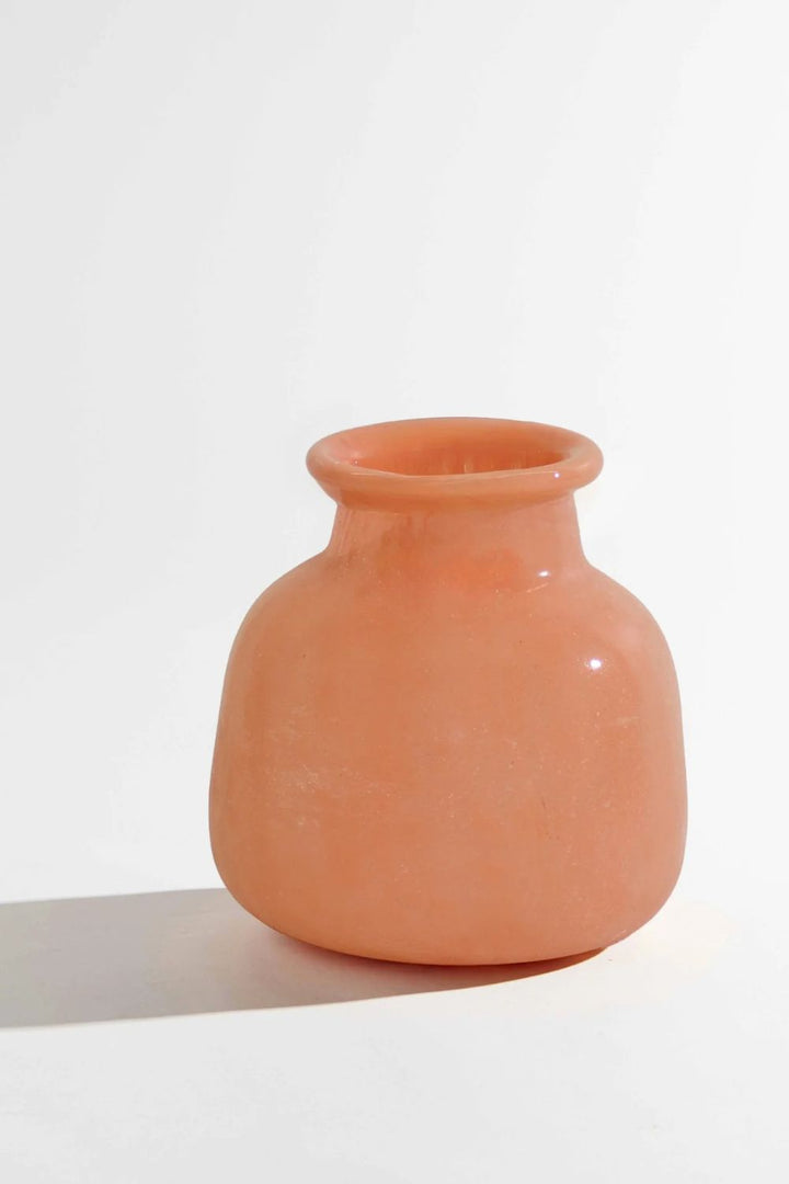 Byron Vase Round - Orange