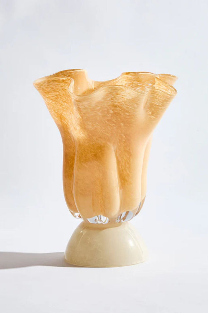 Valentina Vase Large Tan