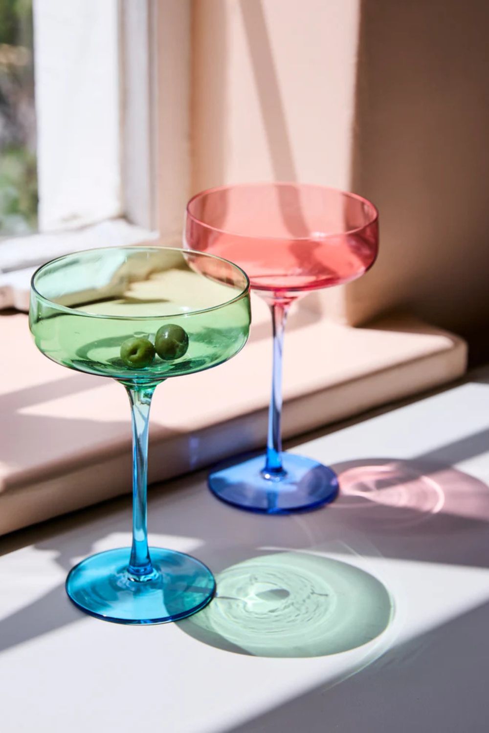 PISTACHIO CRUSH MARGARITA GLASS 2P SET