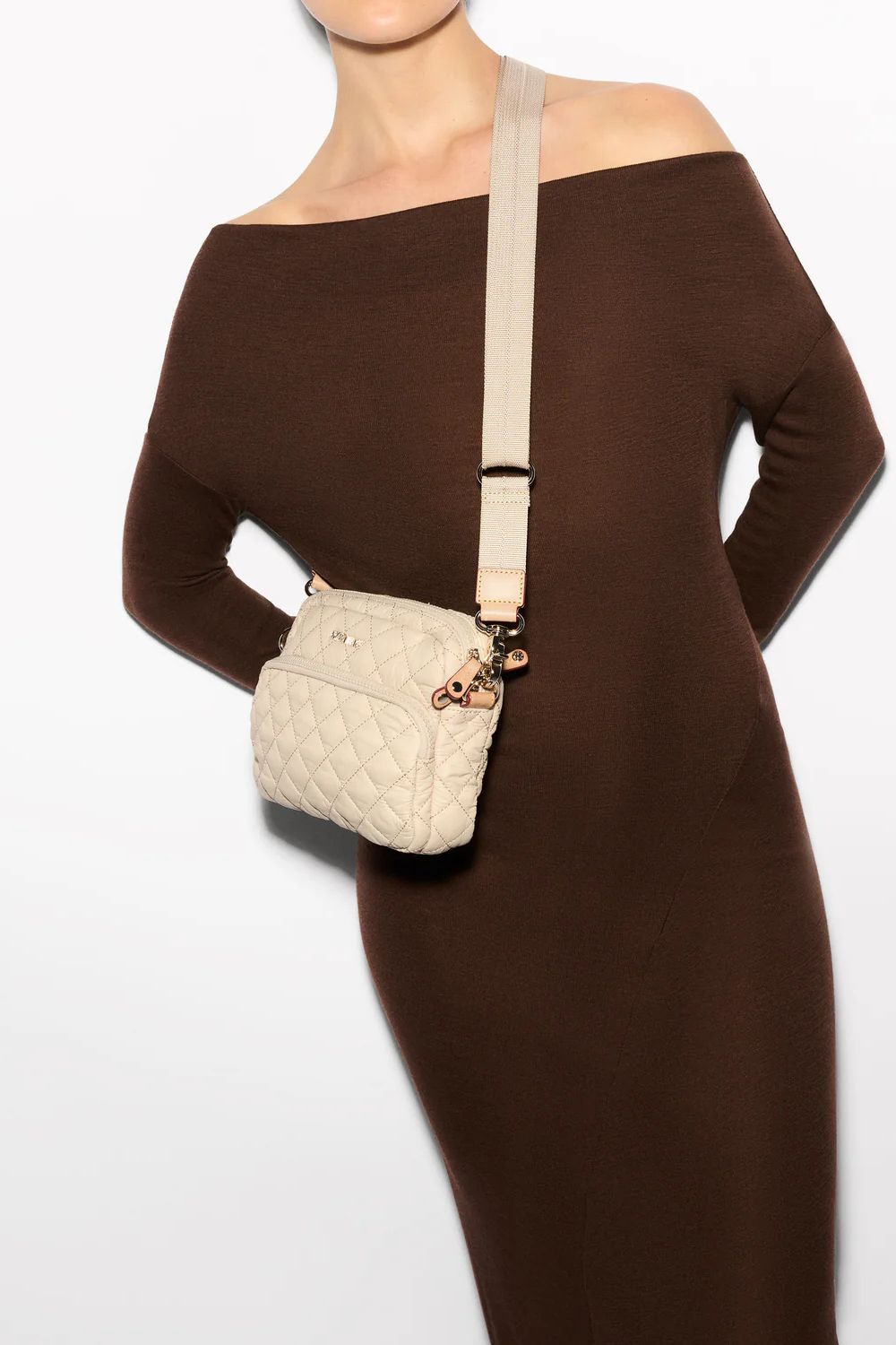 Buff Small Metro Camera Crossbody Ba