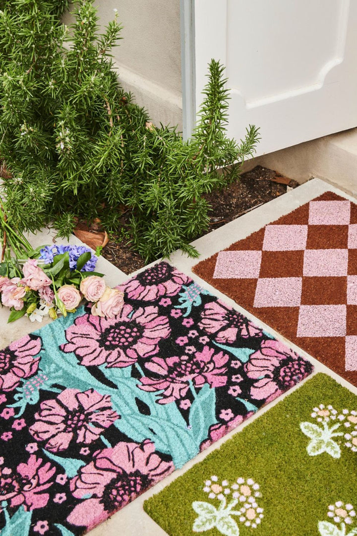 Musk Diamond Coir Door Mat One Size
