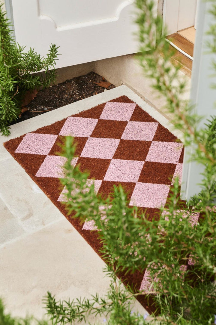 Musk Diamond Coir Door Mat One Size