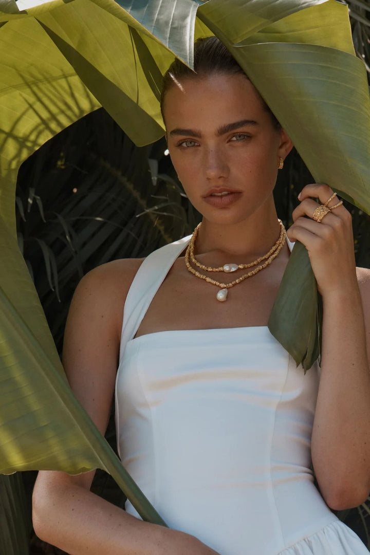 GARDENIA EARRINGS