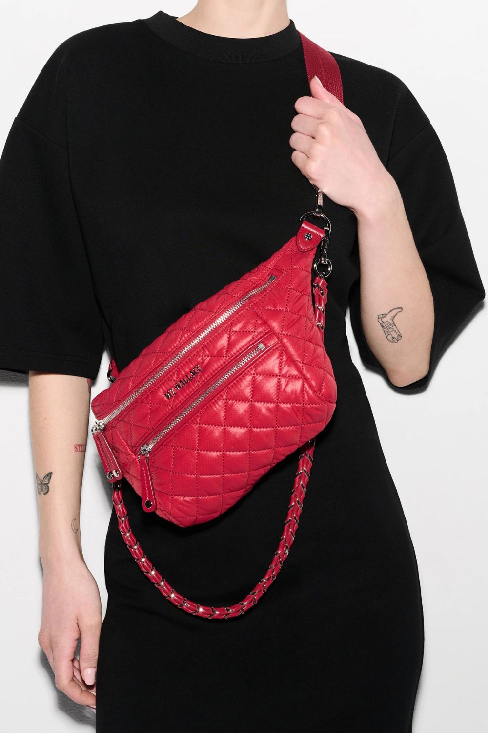 Red Apple Small Crosby Crossbody Sling