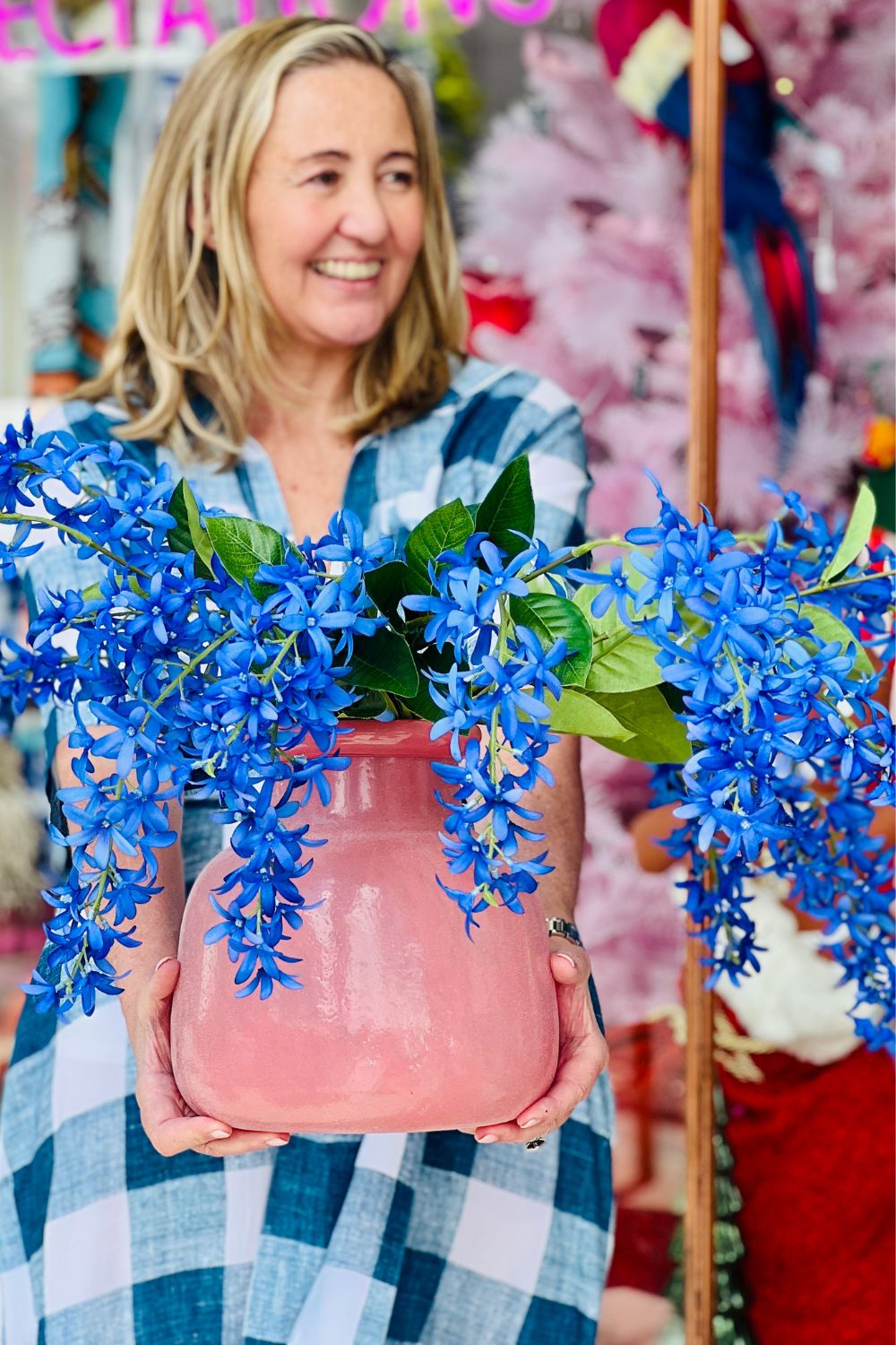 Byron Vase Round - ROSE