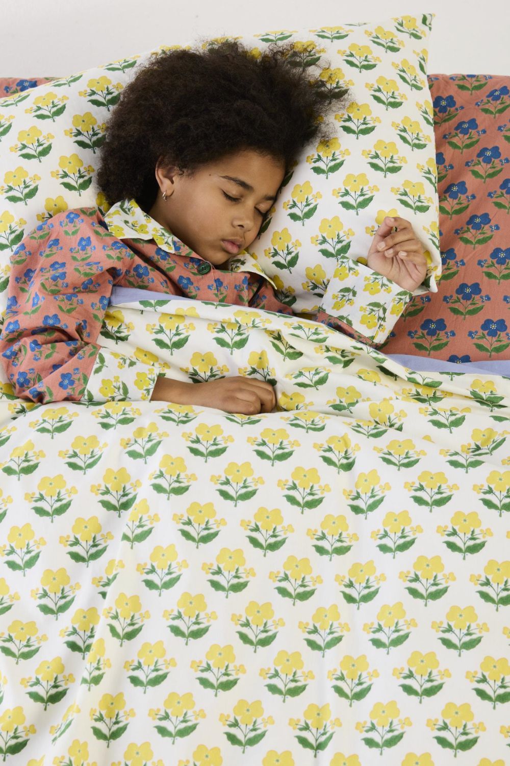 Kip&Co x Anna Spiro Indian Summer Yellow Organic Cotton Quilt Cover