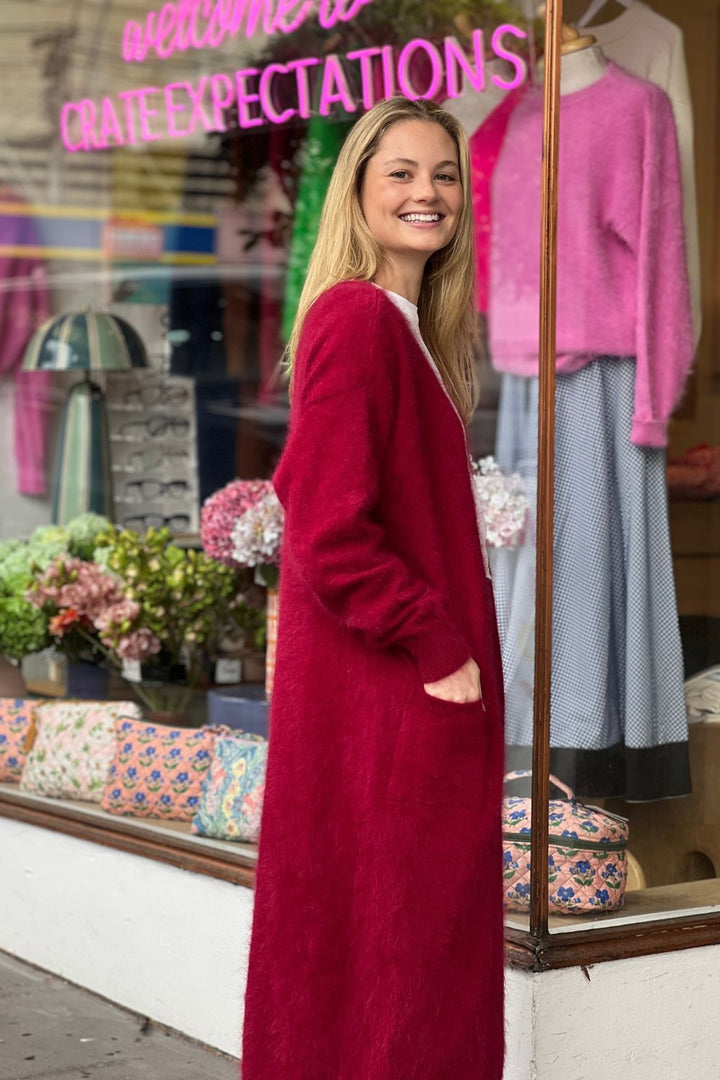 MULBERRY LONG CARDIGAN