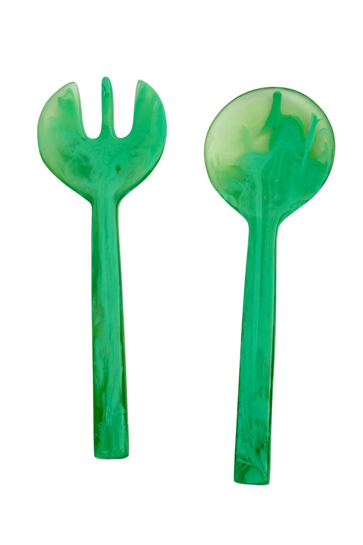 Long Handle Servers-Green