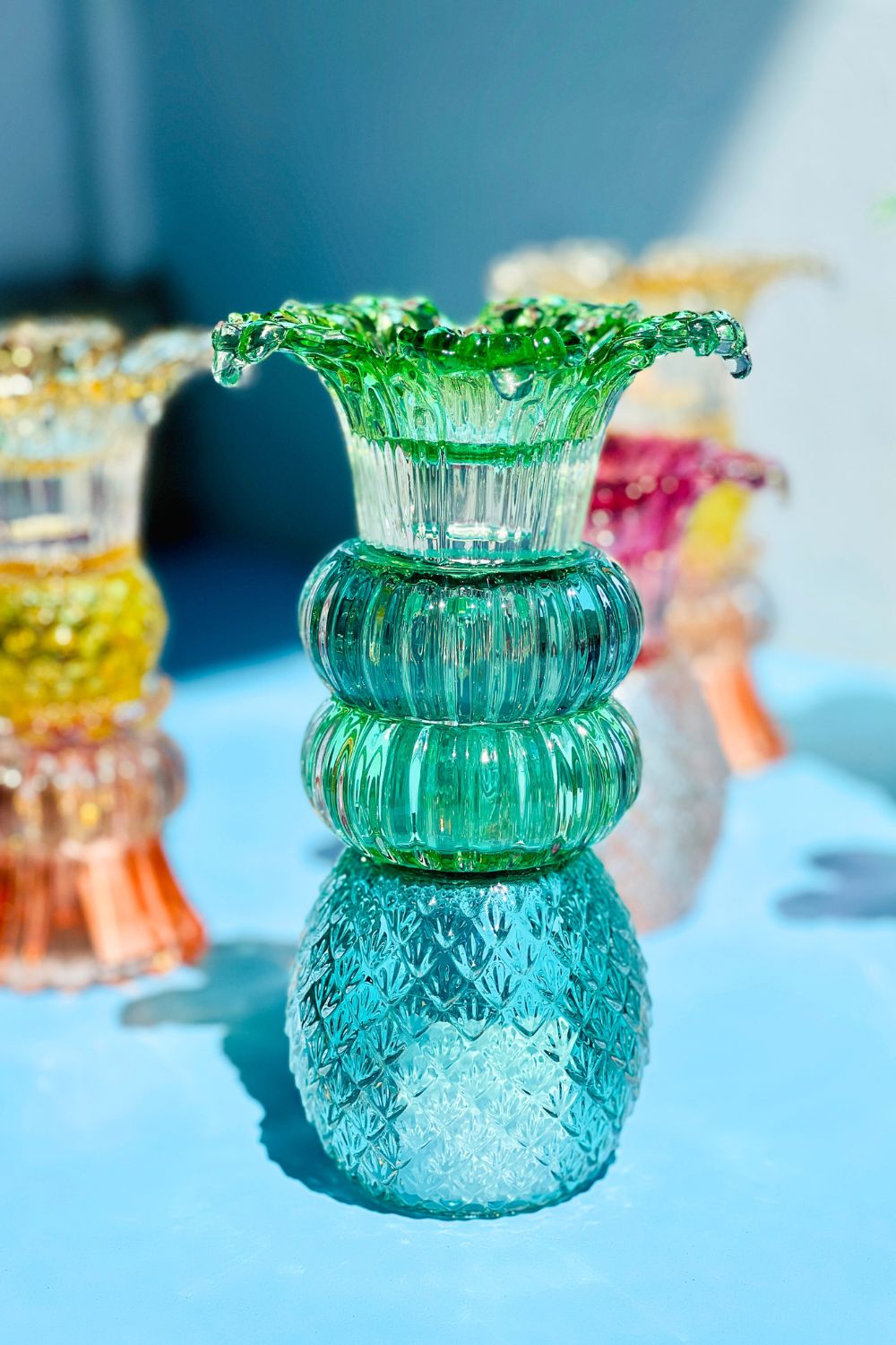 Green Pineapple  Stick Holder