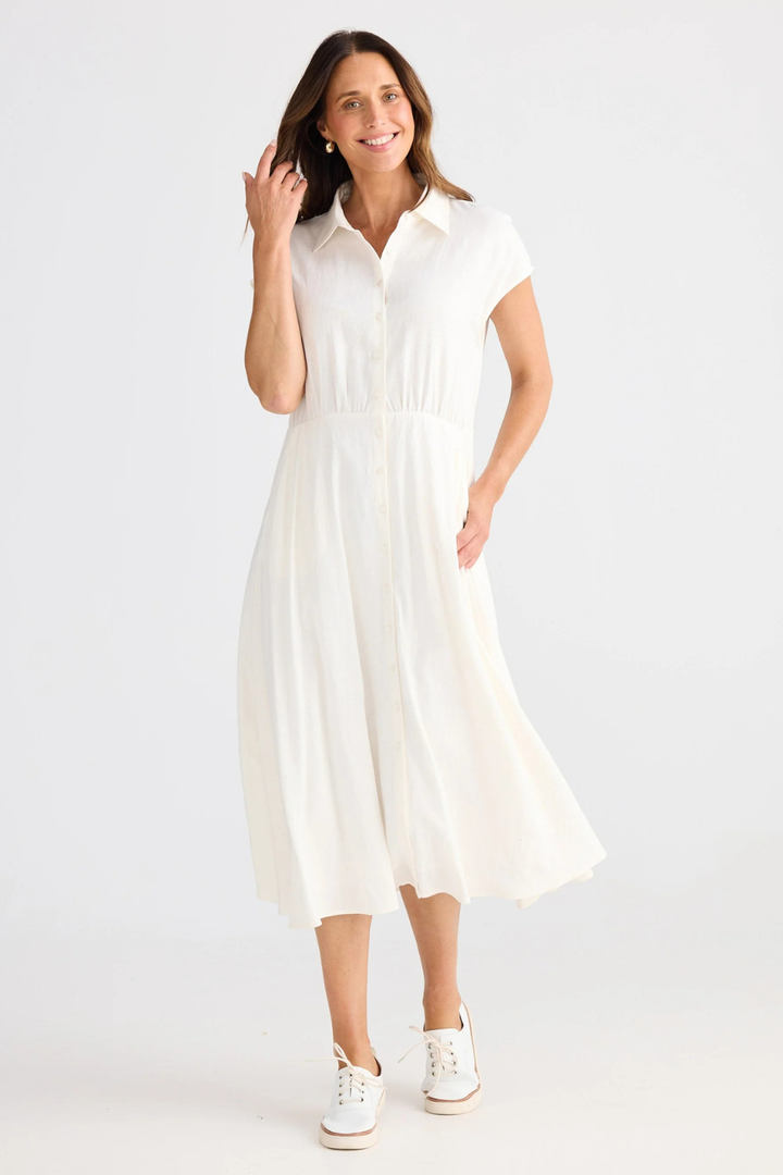 Musings Dress - Off White