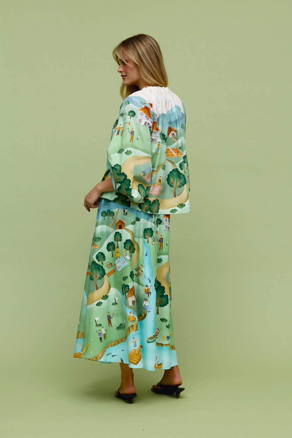 LAWNS (ONE FINE DAY) SKIRT
