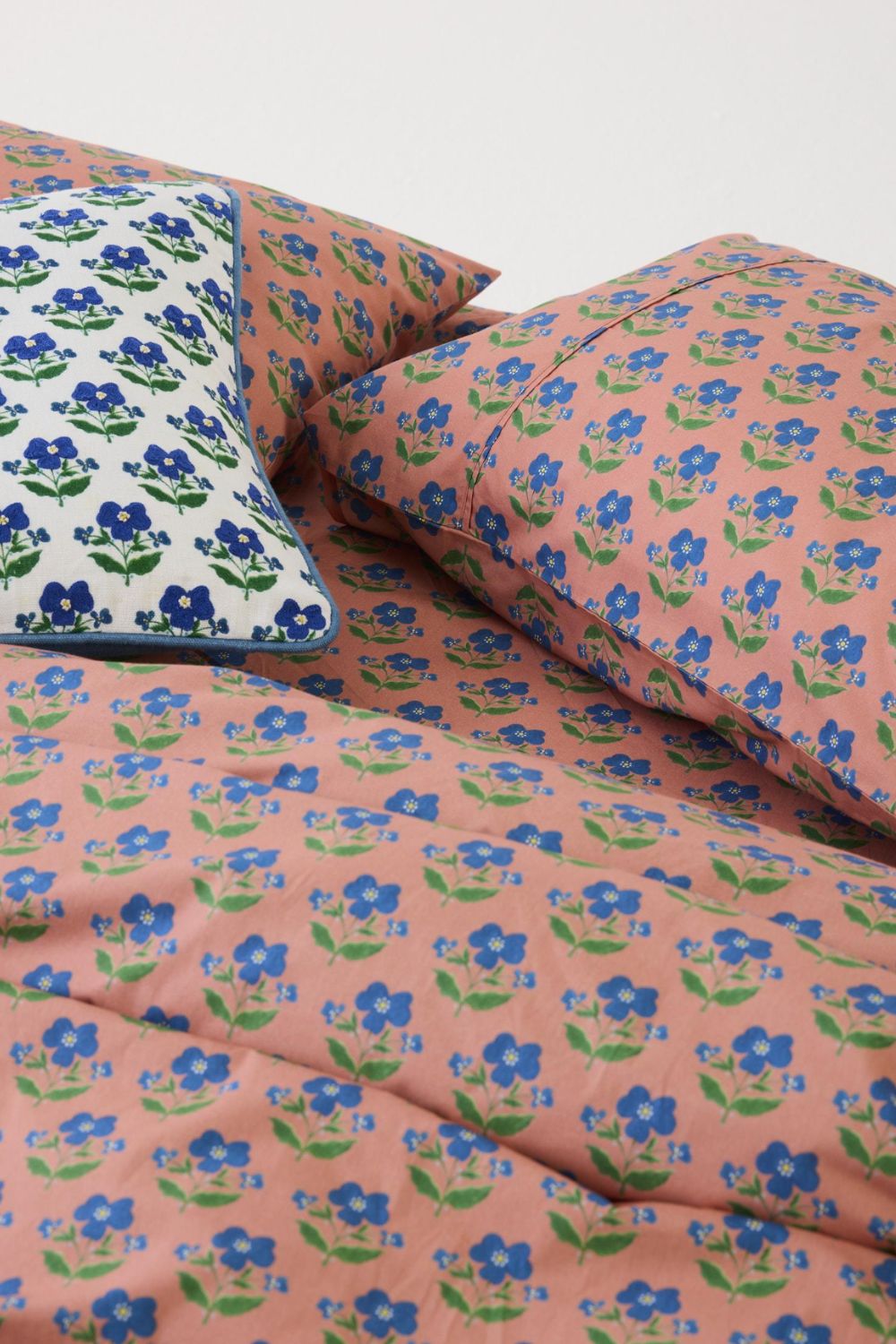 Kip&Co x Anna Spiro Indian Summer Rose Organic Cotton Pillowcases 2P Standard