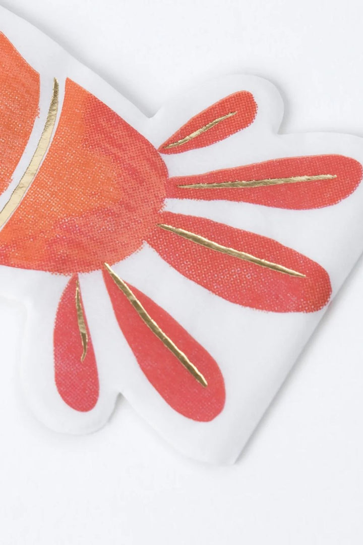LOBSTER NAPKIN PACK OF 16
