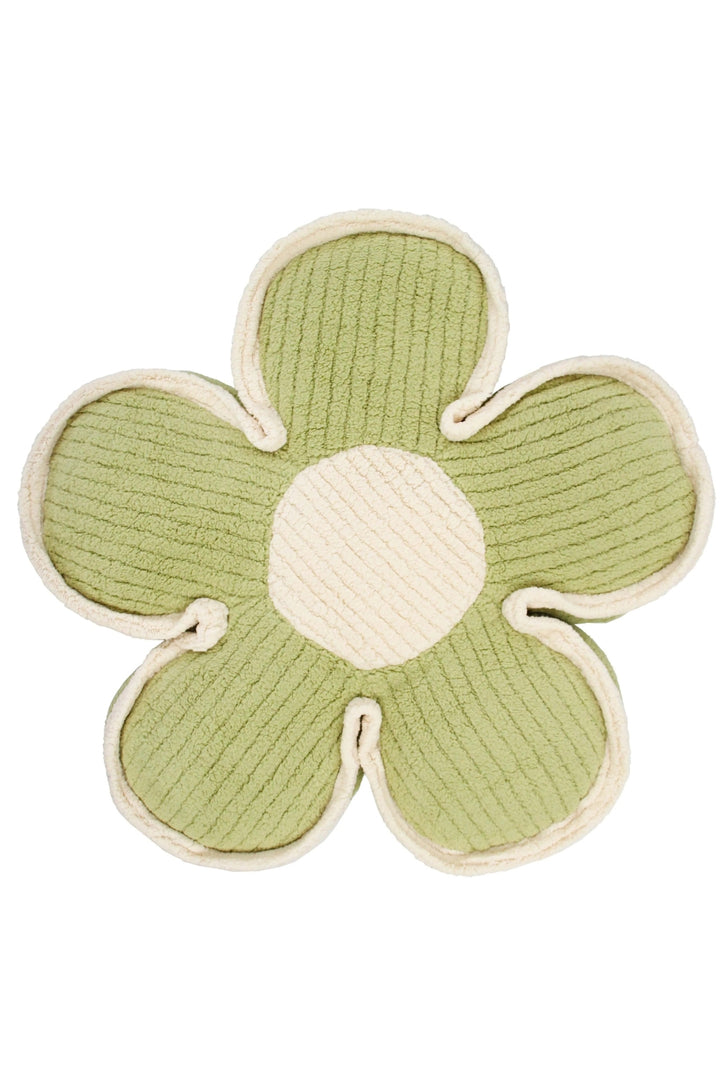 Flower Cushion Green