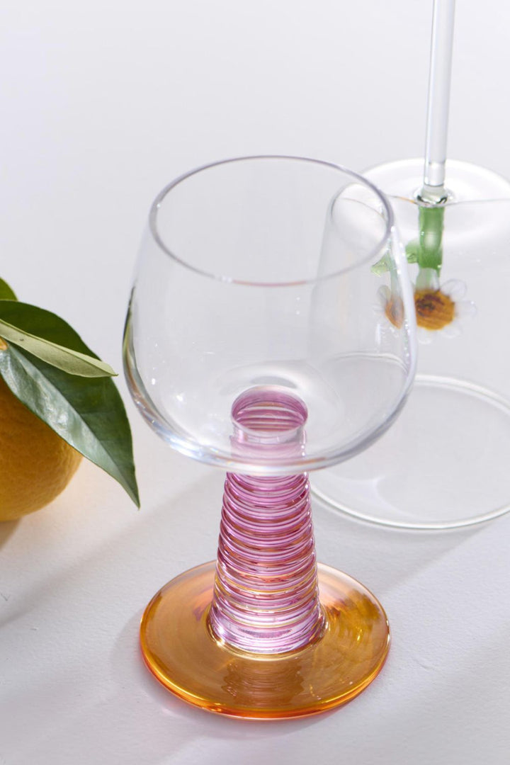 Sunset Stalk Wine Glass 2P Set One Size