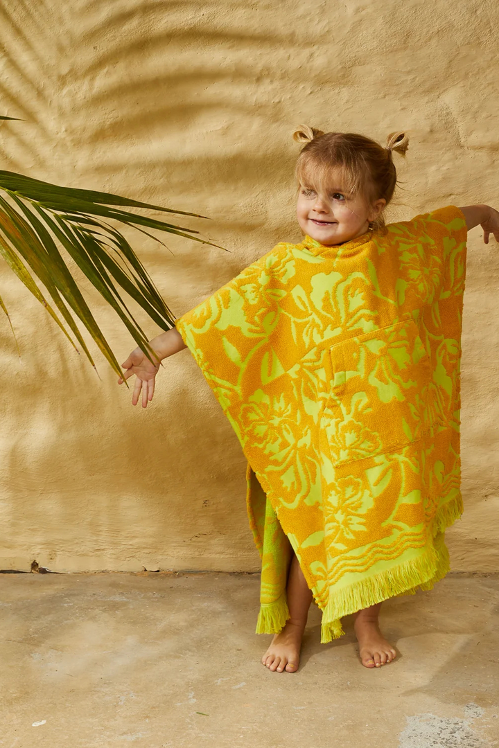 Rosalia Kids Hooded Towel - Dune