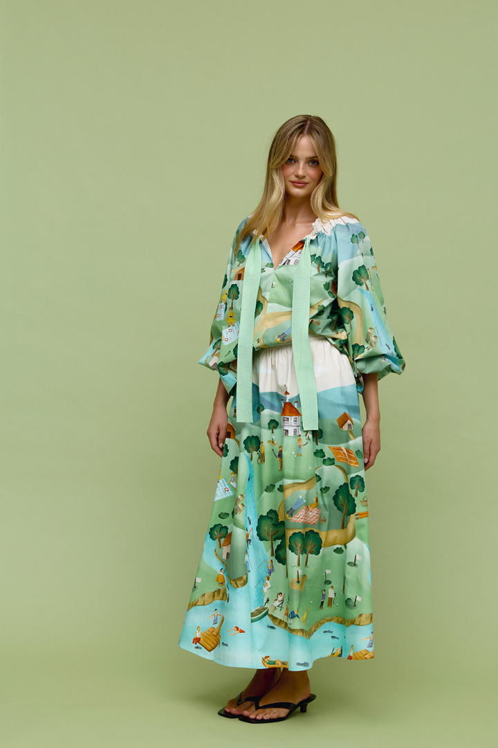 LAWNS (ONE FINE DAY) SKIRT