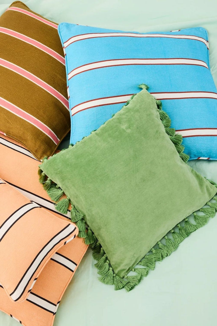 Piazza Stripe Upholstery Square Lounge Cushion