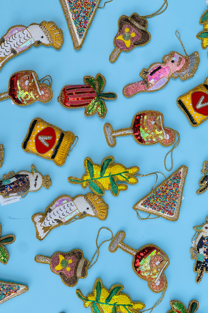 Fairy Bread Sequin Hanging Decoration