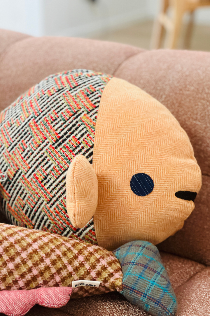 Loafty Puffer- Chic Orange Fish