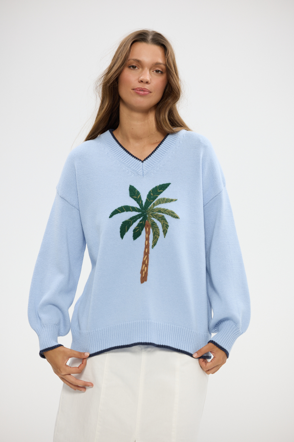 Fiji Knit - Sky Blue - Crate Expectations