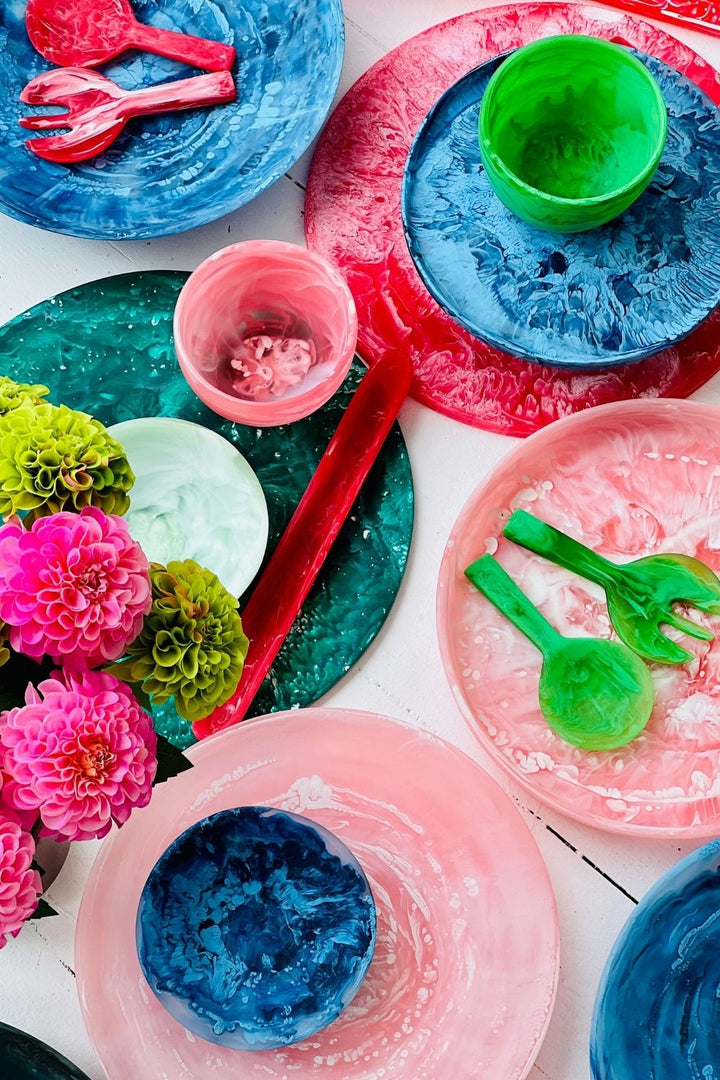 Everyday Platter-Coral Swirl