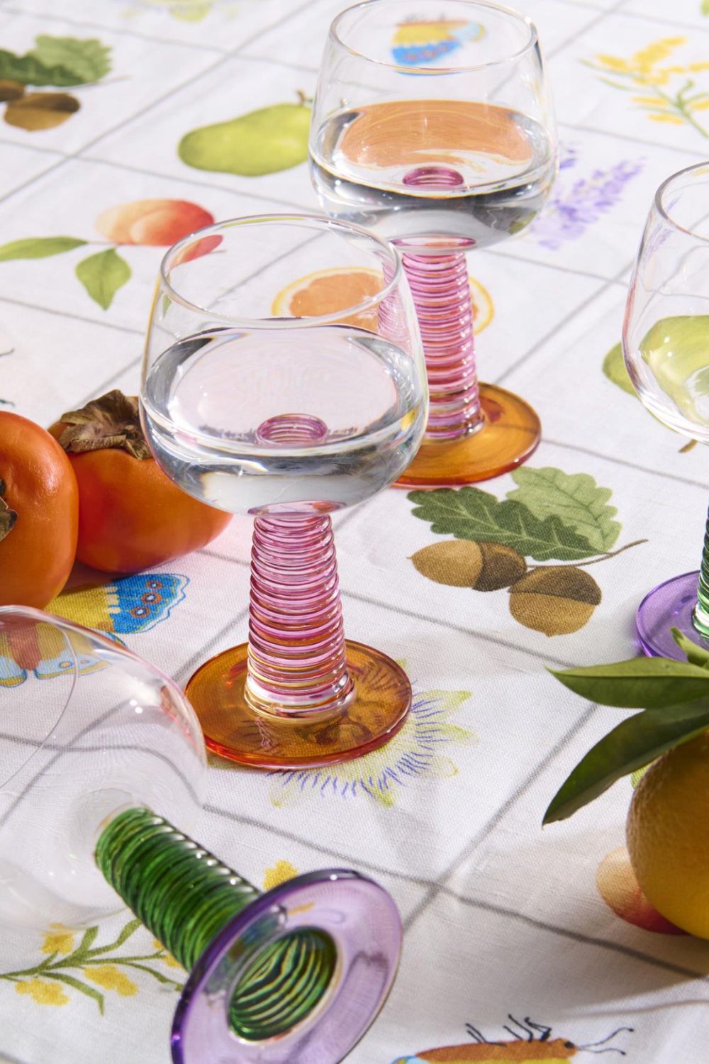 Sunset Stalk Wine Glass 2P Set One Size