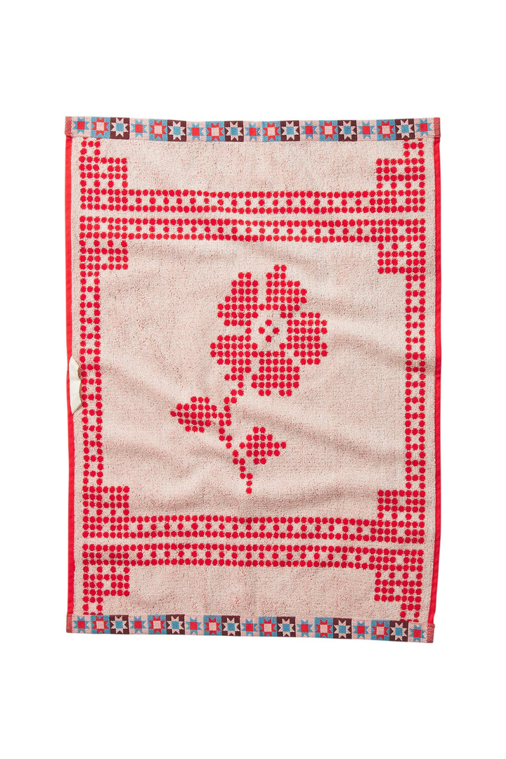 Bonny Hand Towel - Poppy
