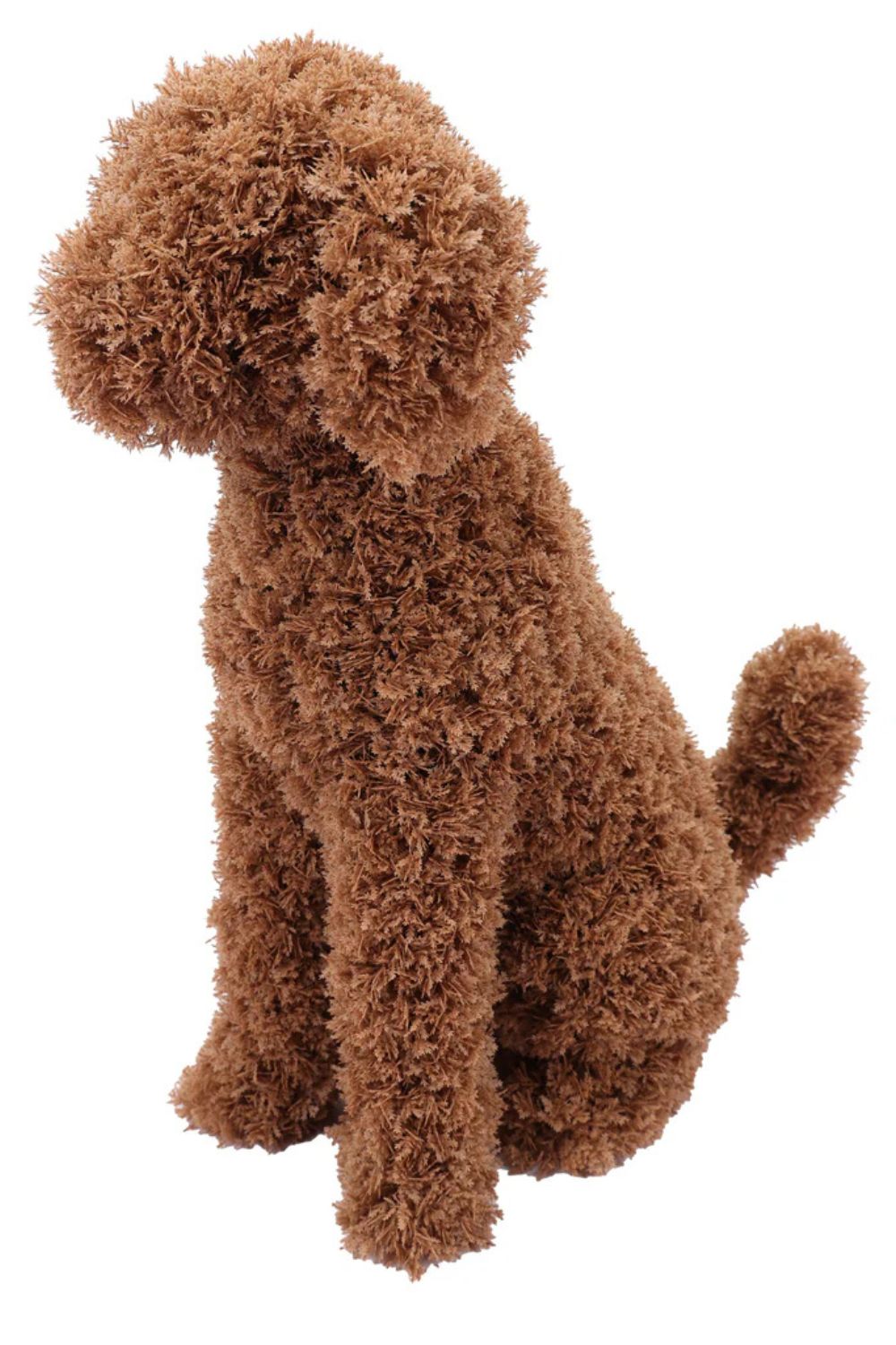 MILO Topiary Cypress Dog (UV Treated) - Light Brown