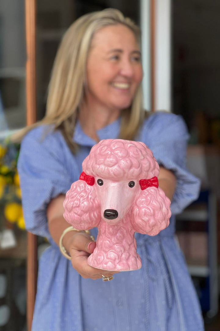 Dog Vase - Benjita (Poodle)