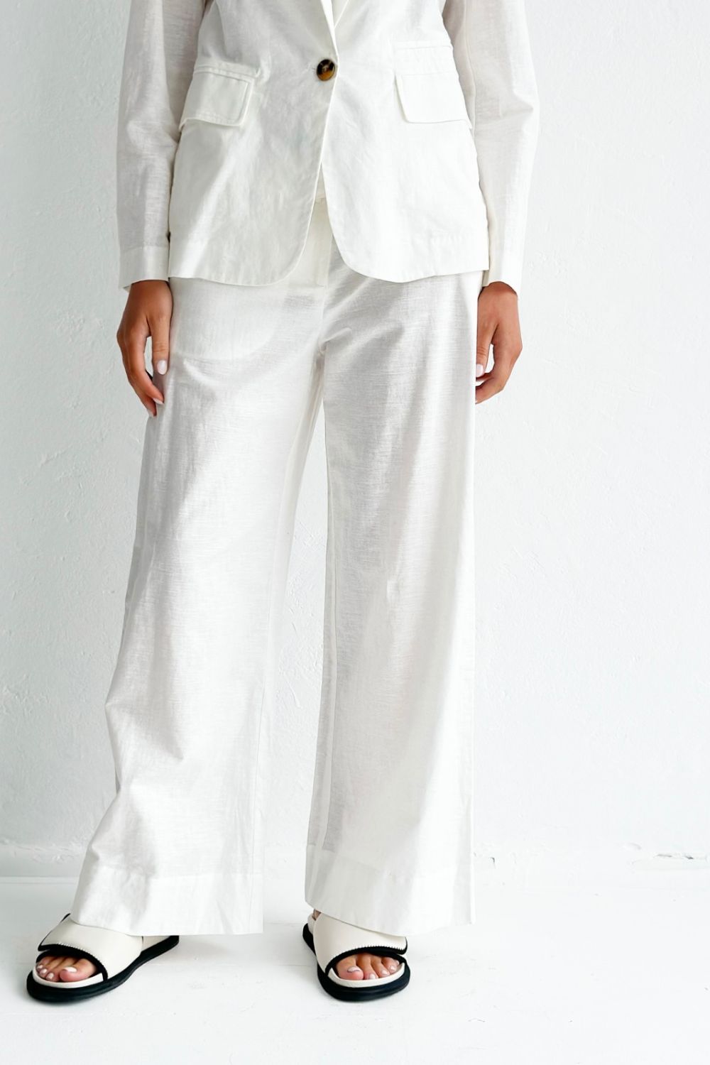 Portofino Pants | White