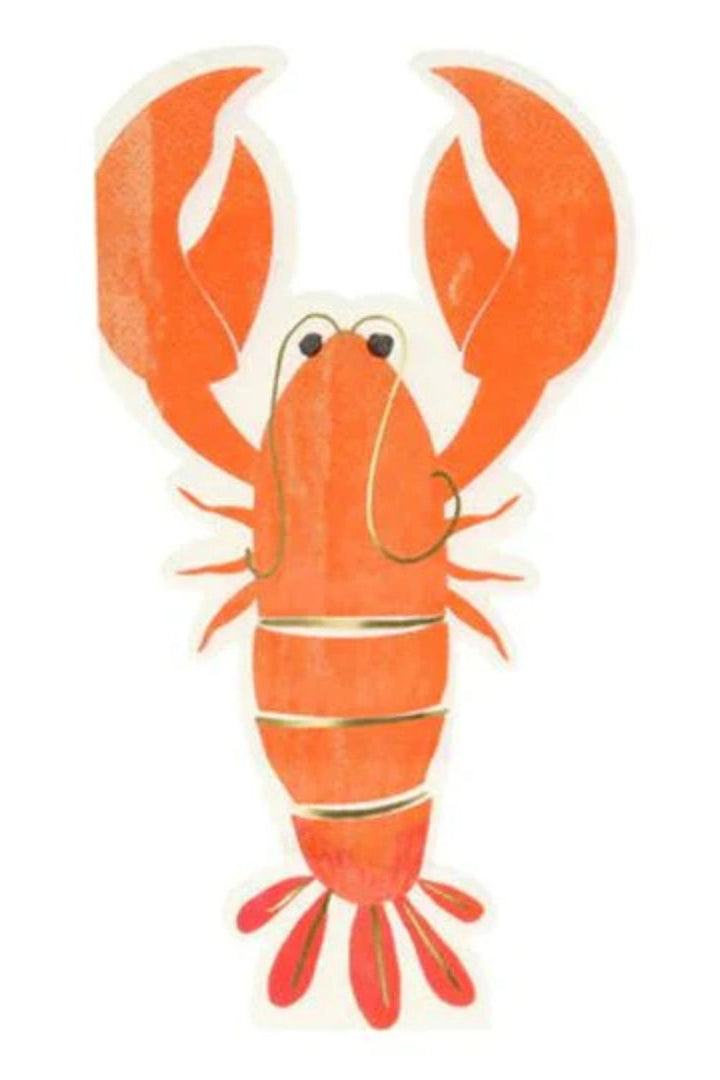 LOBSTER NAPKIN PACK OF 16