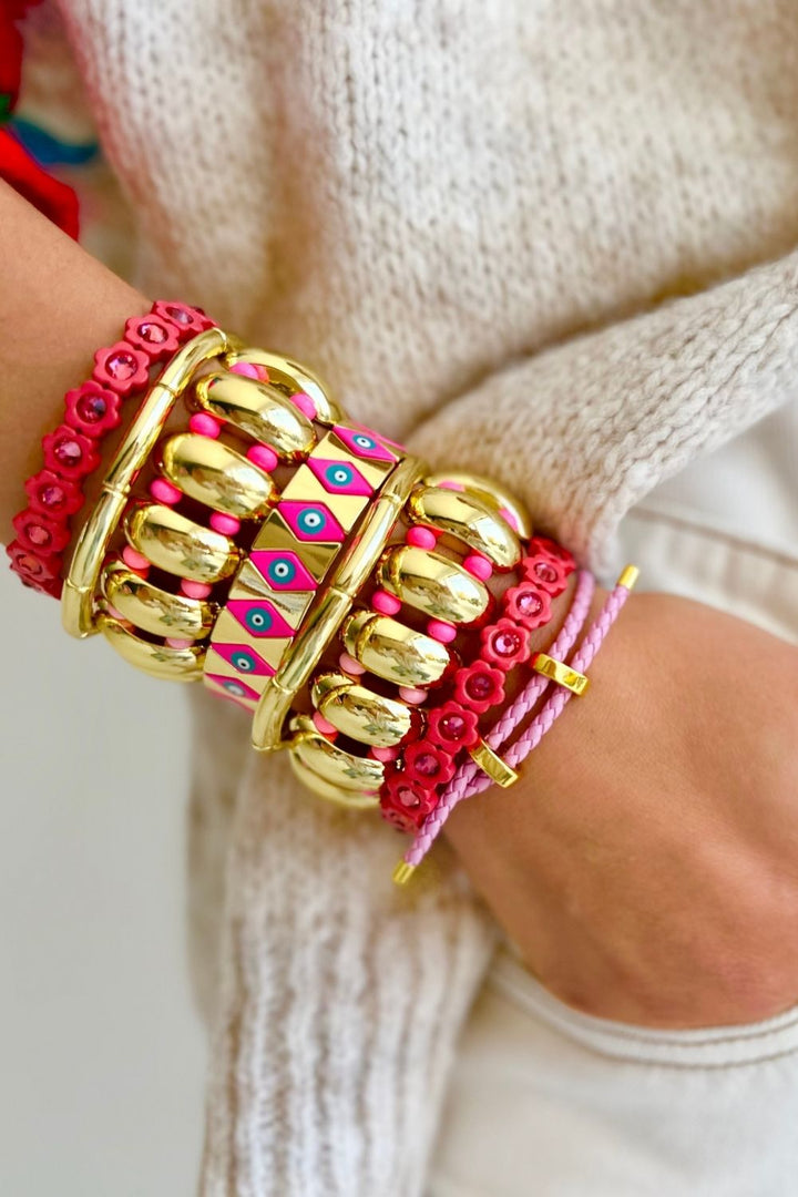 Kaia bracelet - Pink
