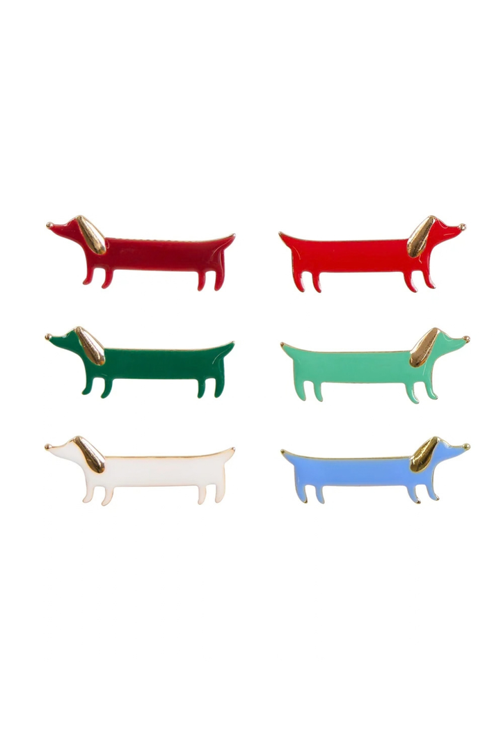 Plaid Sausage Dog Crackers