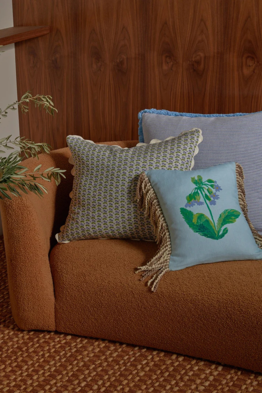 Lea Blue 30x40cm Cushion
