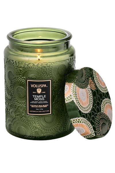 VOLUSPA Temple Moss 100hr Candle