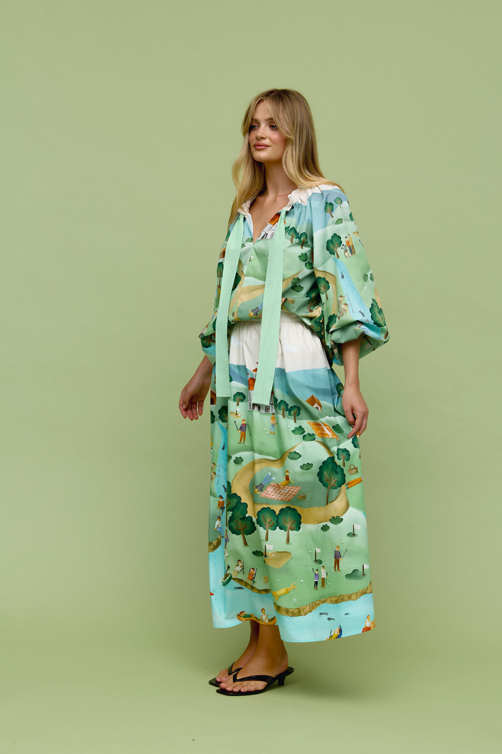 LAWNS (ONE FINE DAY) SKIRT