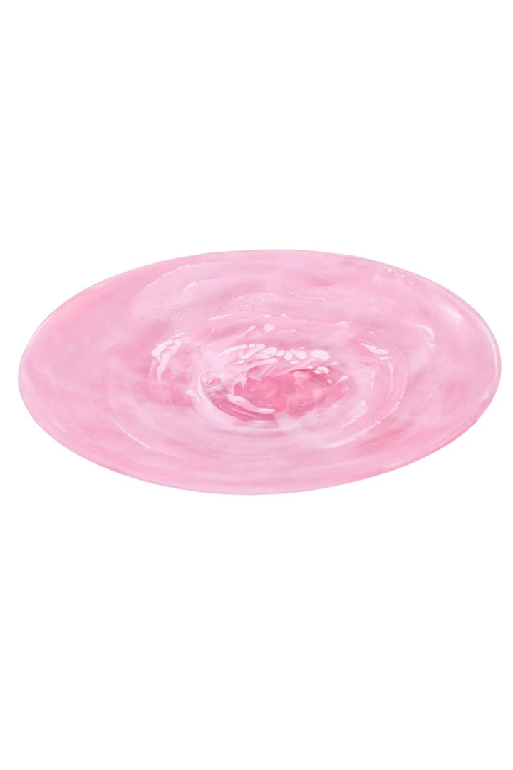 Everyday Platter-Pink Swirl