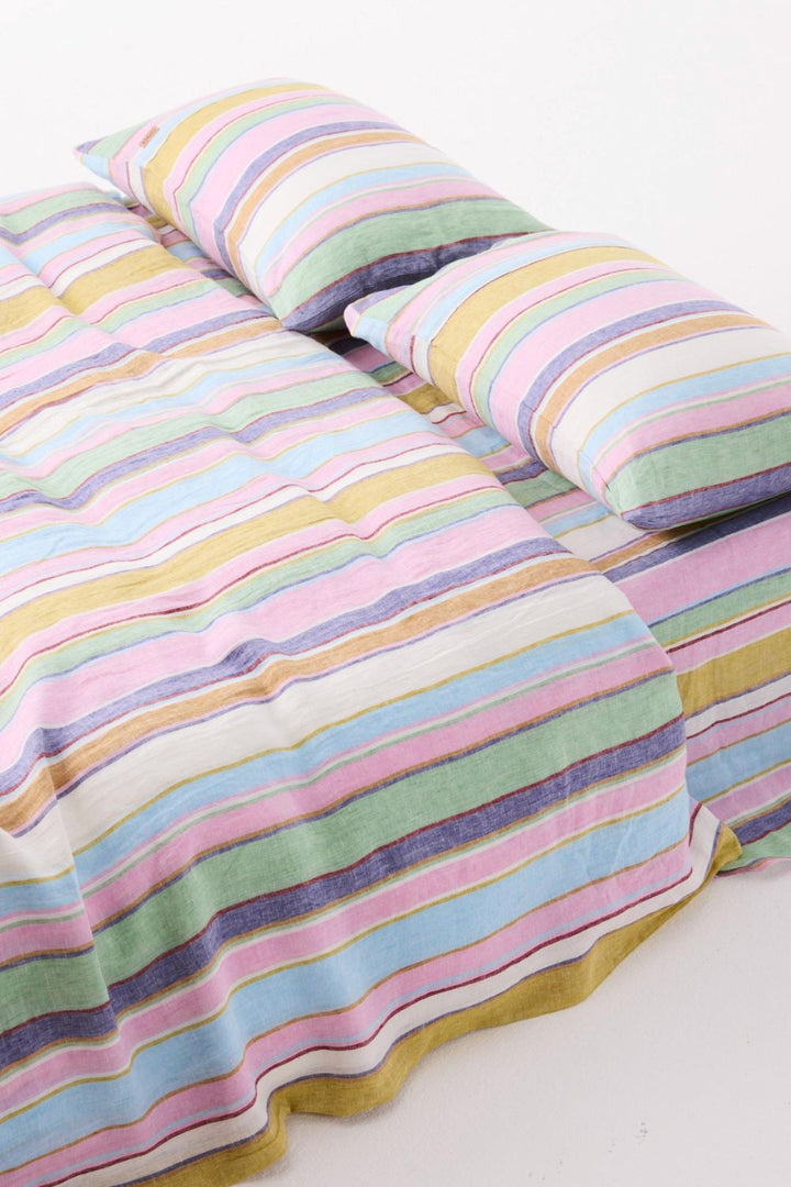 Tangier Days Linen Pillowcases 2P