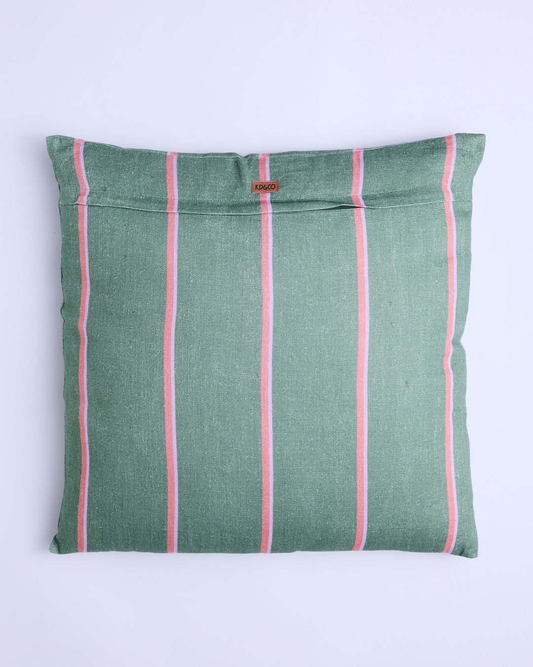 Wakame Crush Stripe Upholstery Square Lounge Cushion