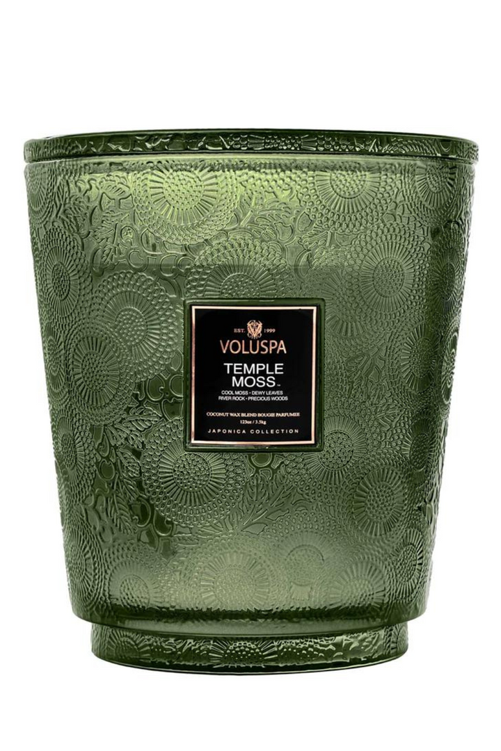 VOLUSPA Temple Moss 250hr Hearth Candle