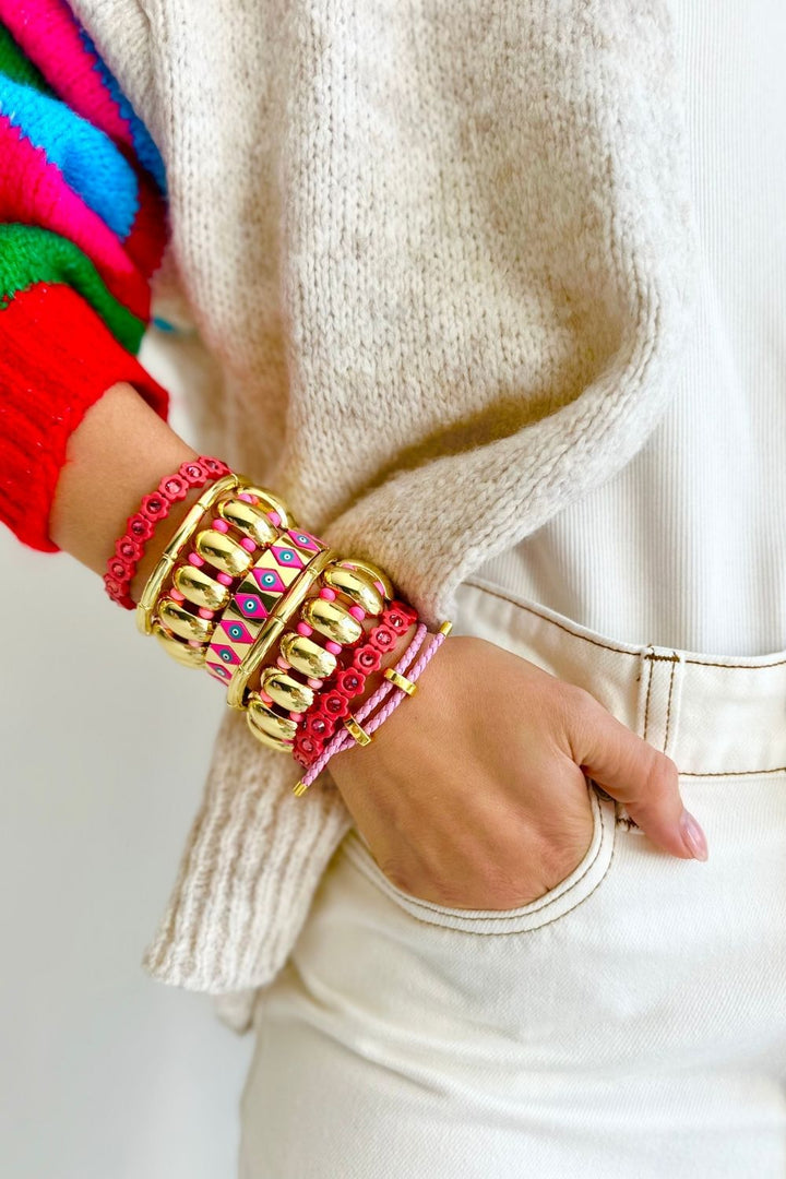 Kaia bracelet - Pink