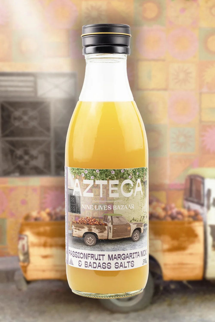 AZTECA PASSIONFRUIT MARGARITA MIX + BADASS SALTS
