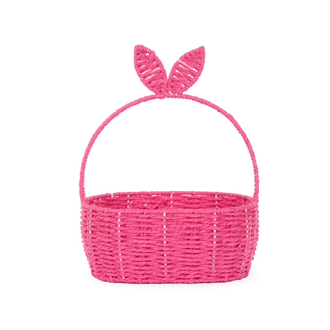 MAGENTA OVAL BUNNY BASKET - Crate Expectations