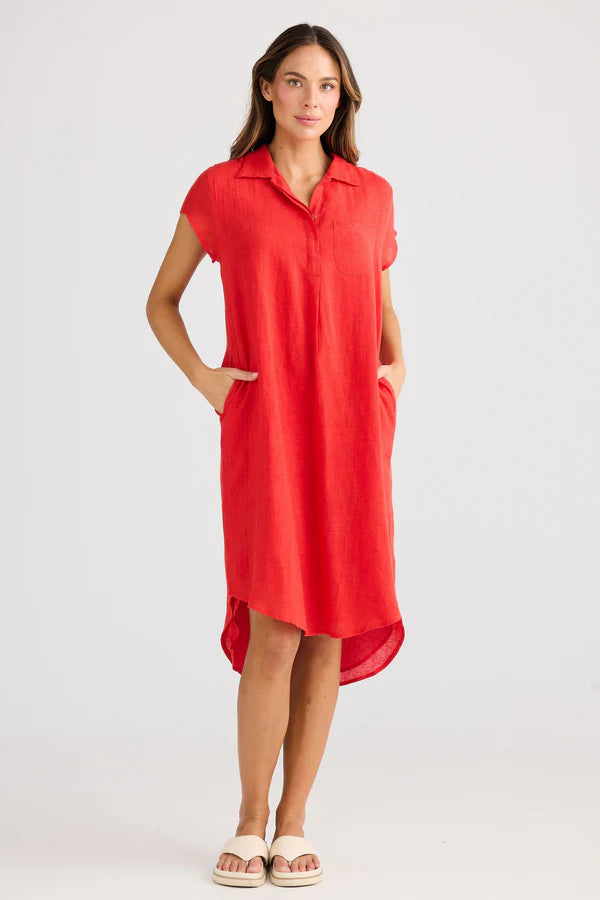 Ahoy Tunic - Red