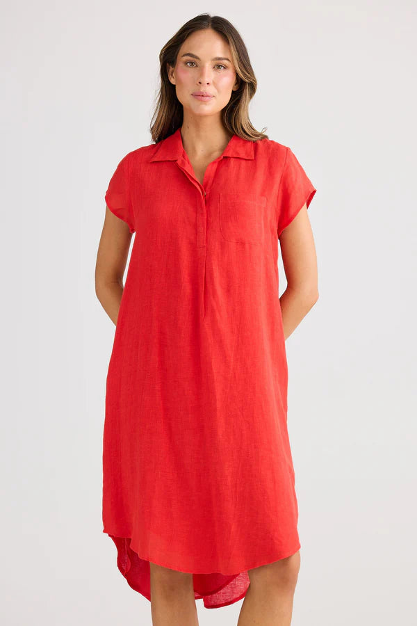 Ahoy Tunic - Red